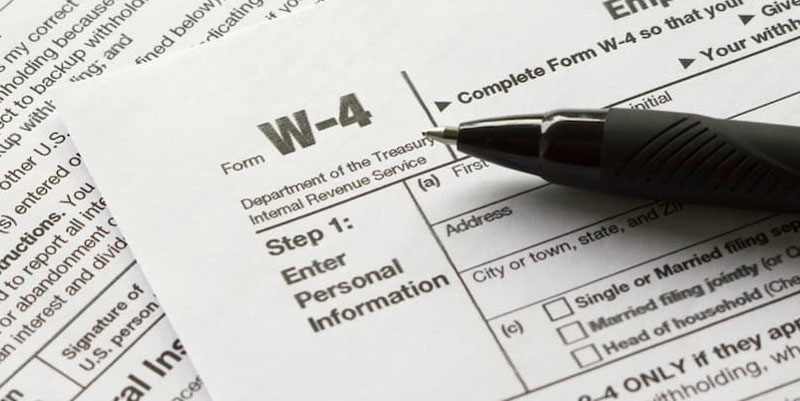 how to complete a W4 form